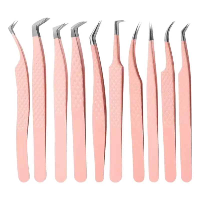 Lash tweezers — Precision stainless steel lash tool used in extension application